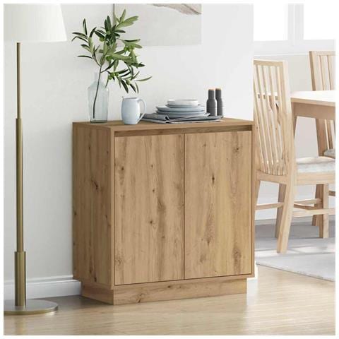 Credenza Rovere artigianale 71 x 34.5 x 75 cm Legno multistrato - Foto 2