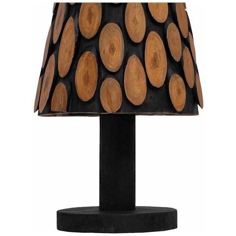 Albero di Natale Marrone 150 cm Legno massello di teak - Foto 9