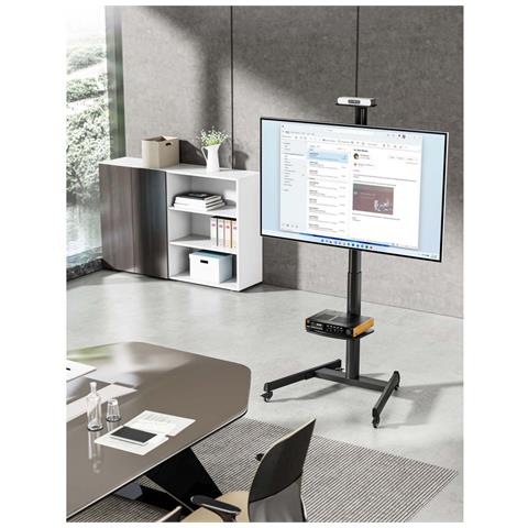 462693 Supporto TV a parete 2,18 m (86") Nero - Foto 2