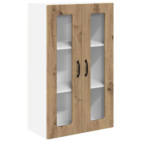 Pensile cucina con porta Rovere artigianale 60 x 31 x 100 cm - Foto 1