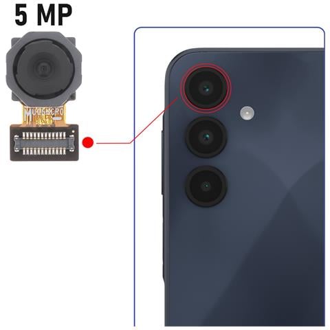 Fotocamera Posteriore Per Samsung Galaxy A16 Ultra Grandangolo 5mp - Foto 4