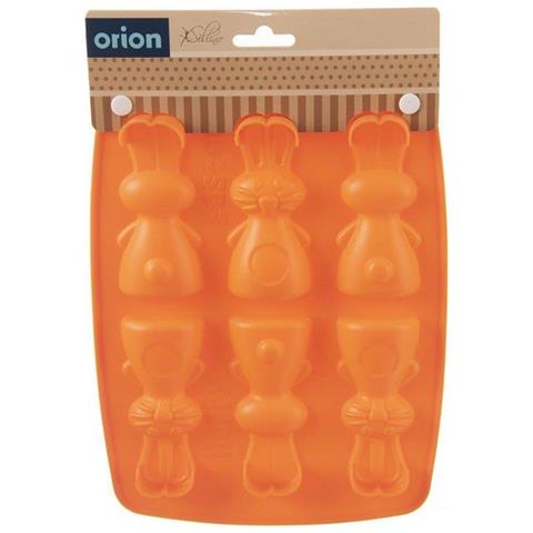 Stampo in silicone a forma di coniglio per biscotti pralinati Stampo da forno a forma di coniglio - Foto 6