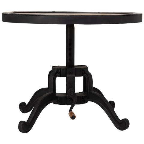 Tavolino Regolabile In Altezza Naturale D76x46 - Foto 2