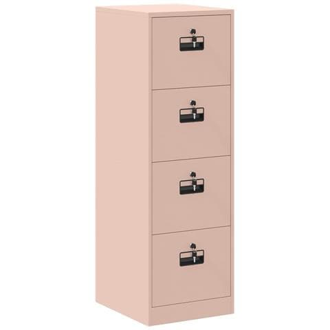 Armadio per File con cassetto 2 pcs Rosa 44 x 50 x 106.5 cm - Foto 1