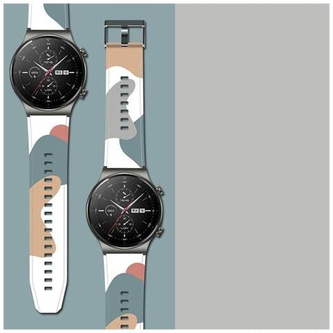 Cinturino Moro In Silicone Per Huawei Watch Gt2 Pro, Bracciale Camo (3) - Foto 1