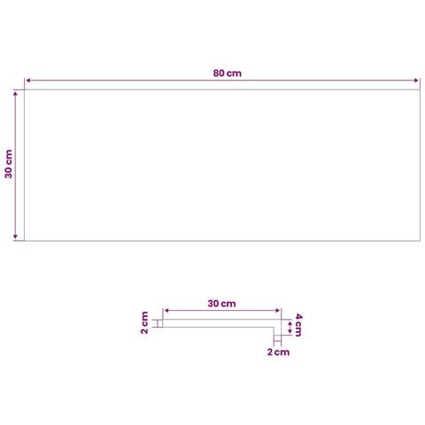 Tappeti per scale 16 pz 80 x 30 x 2 cm Marrone - Foto 7