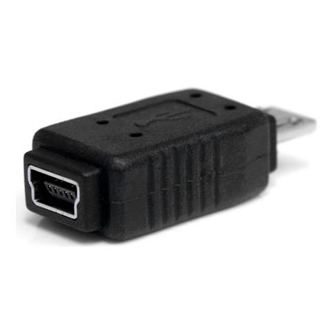 Adattatore Micro USB a Mini USB 2.0 M / F - Foto 2