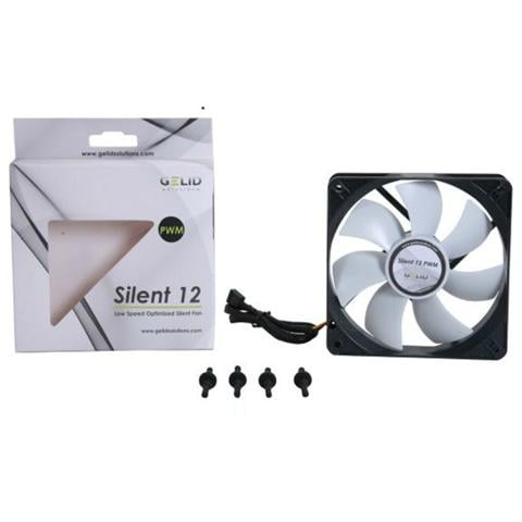 Ventola di Raffreddamento Silent Mm. 120X120X25 12Volt 4 Poli Con Pwm - Foto 2