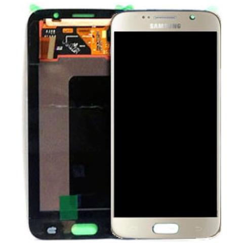 Display schermo LCD touch Galaxy s6 sm-g920f oro service pack - Foto 2