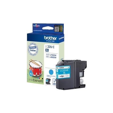 Cartuccia LC22UC colore Ciano per MFCJ985DW da 1200 pagine - Foto 7