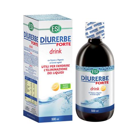 Diurerbe forte drink 500ml limone drenante liquidi eccesso magnesio potassio - Foto 5