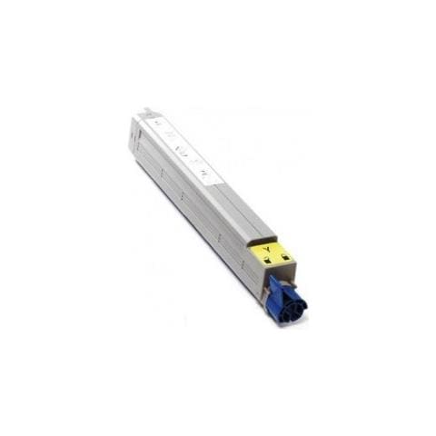 TONER COMPATIBILE - C910 Giallo *serie Eco* Per Oki C 910 Serie A3 C910, c930 44036021 15.000 Pagine - Foto 1