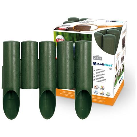 Bordura Da Giardino 2,3m Colore Verde - Foto 1