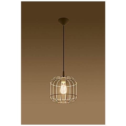 Celta - Lampadario In Acciaio, Colore: Bianco - Foto 2