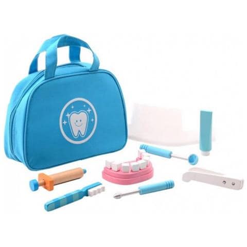 Set Da Gioco Dentista 25 X 18 Cm Blu 9 Pezzi - Foto 1