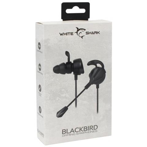 BLACKBIRD cuffia e auricolare Cablato In-ear Giocare Nero - Foto 1