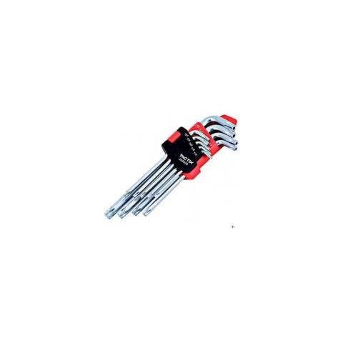 Set Di Chiavi Torx Tactix Lunghe 9 Pezzi - Foto 1