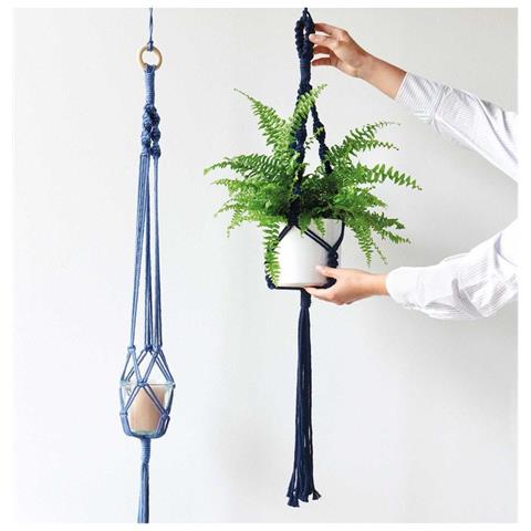 Corda Di Cotone - Blu - 25 M - Foto 1