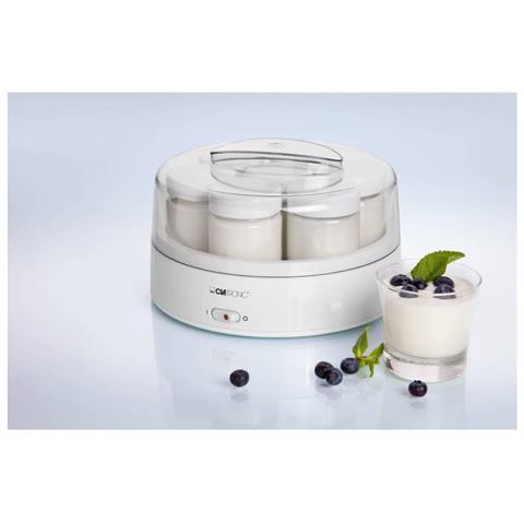 Macchina Per Yogurt Jm 3344 Automatica 7 Vasetti Da 160ML Potenza14W Colore Bianco - Foto 2
