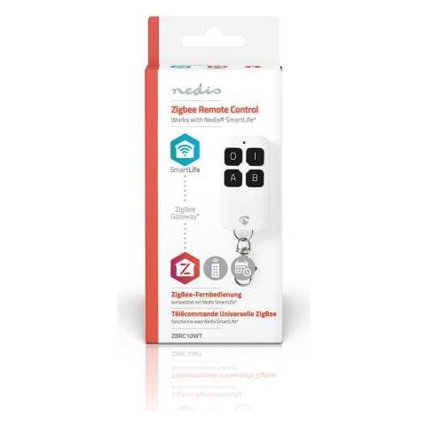 Telecomando Zigbee 3.0 Per Scenari Smart Home Tramite Gateway 4 Pulsanti, Bianco - Foto 2