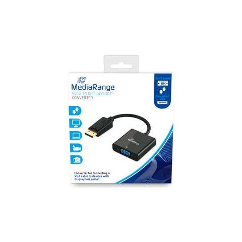 Mrcs173 Cavo E Adattatore Video 0,15 M Vga (d-sub) Displayport Nero - Foto 1