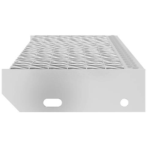 Gradino In Griglia 70x24x7 Cm Acciaio Zincato - Foto 10