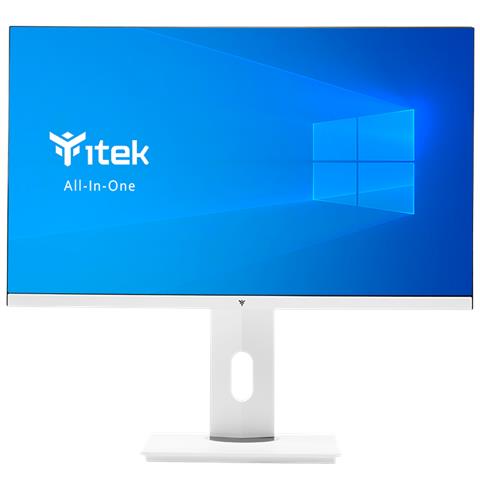 All-In-One Barebone ITAIOBB24IH51WBH Monitor 23.8" Full HD Hard Disk 64 GB 2xUSB 3.2 Free Dos - Foto 1