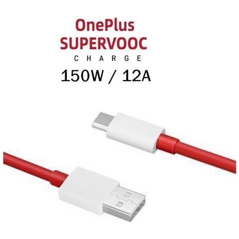 Cavo Dati E Ricarica Usb-c Originale Supervooc 12a 150w Ricarica Rapida 100cm Red Blister - Foto 1