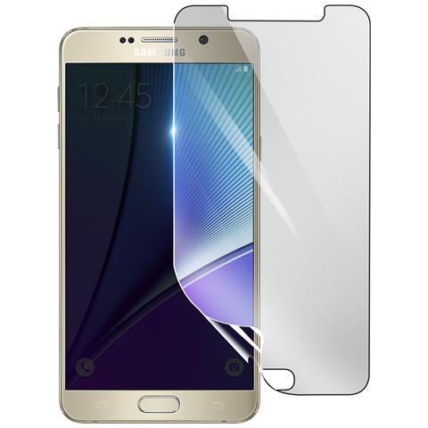 Salvadisplay Per Samsung Galaxy Note 5 In Idrogel Anti-urto, Trasparente - Foto 1