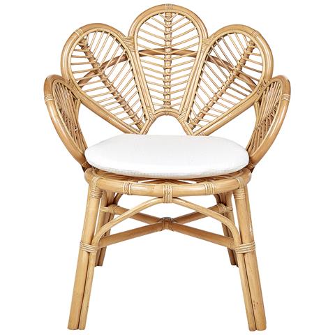 Set Di 2 Sedie Peacock Florentine Ii Rattan Naturale - Foto 7