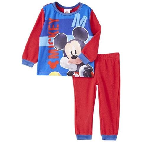 Pigiama Polare Mickey mic2144-2139 rouge-6a Ragazzo - Foto 1