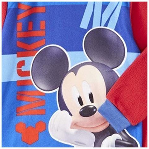 Pigiama Polare Mickey mic2144-2139 rouge-6a Ragazzo - Foto 3