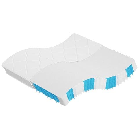 Materasso a Molle Insacchettate Medio Rigido 200x200 cm - Foto 1