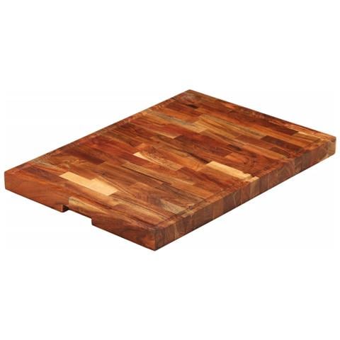 Tagliere 60x42x4 Cm In Legno Massello Di Acacia - Foto 1