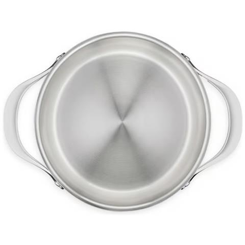 Padella In Acciaio Inox Da 26 Cm + Coperchio - 011108032426 - Foto 2