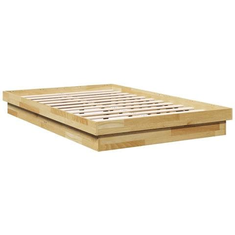 Struttura Letto Senza Materasso 120x200 Cm In Legno Di Rovere - Foto 3