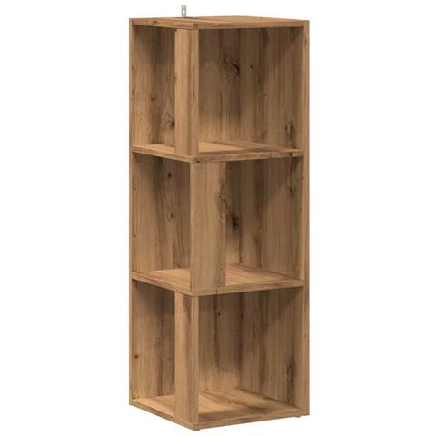 Mobile Angolare Rovere Artigianale 33x33x100 Cm In Truciolato - Foto 2