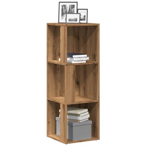 Mobile Angolare Rovere Artigianale 33x33x100 Cm In Truciolato - Foto 1