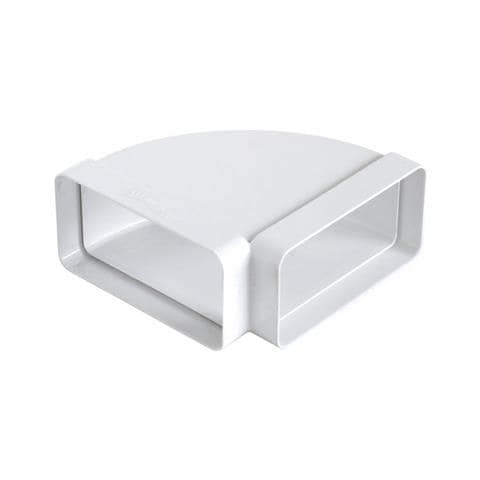 Curva Orizzontale Per Tubo Cappa Ff In Abs 150x70 Mm - Foto 1