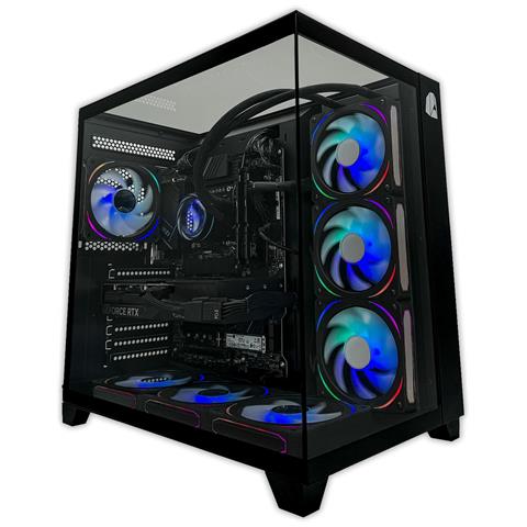 Pc Gaming Nitropc Estremo Silver V2 Plus Nero - I7-12700kf, Rtx 5060 Ti 16 Gb, 32 Gb Ddr4, 2 Tb M2, Win11 - Pronto Per Giocare - Foto 1