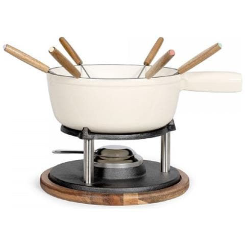 Set Per Fonduta Con 6 Forchette Per Panna - Men426c - Foto 2