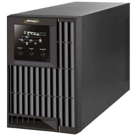E4 Value 1000 gruppo di continuità (UPS) Doppia conversione (online) 1 kVA 3 presa (e) AC - Foto 3