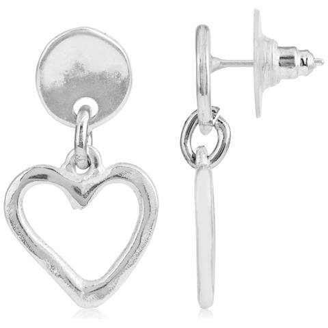 Ciondolo A Forma Di Cuore In Argento - Foto 1