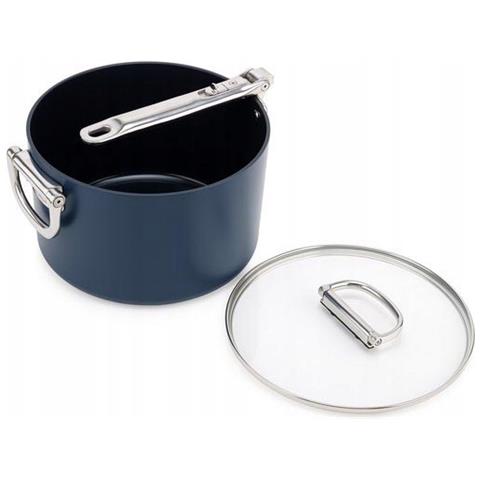 Padella Antiaderente Space 23 Cm Manico Pieghevole Acciaio Inox Adatta Per Induzione E Forno Fino A 232 Gradi Facile Da Riporre - Foto 3