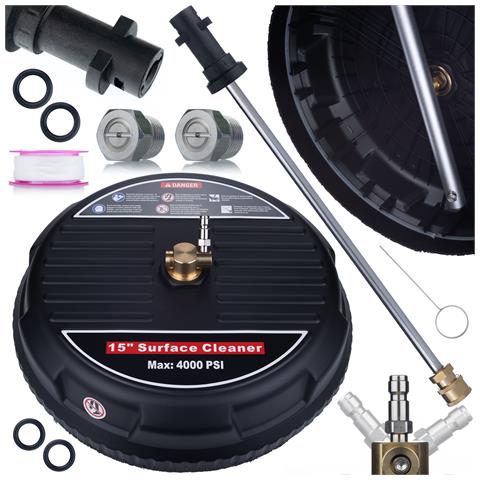 Set Di Pulizia T-racer 15"" - Compatibile Con Kärcher K2-k7 | Lancia 34 Cm | Alta Efficienza E Durata - Foto 1