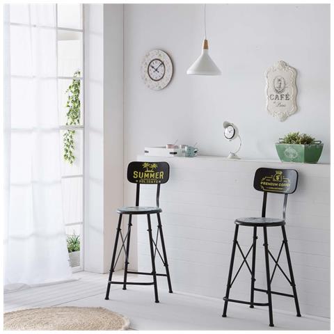 Orologio In Legno Bianco 60x60x2cm - Foto 2