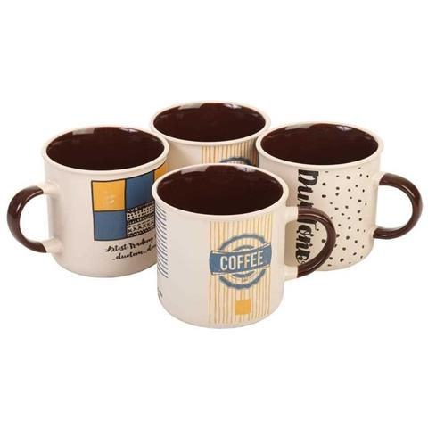 Set Di 4 Tazze Da Colazione 370cc - Foto 1