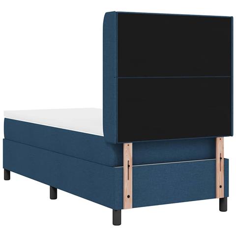 Letto a molle con materasso Blu 80 x 200 cm Tessuto - Foto 9