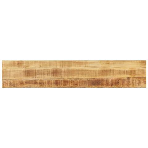 Piano per Tavolo 160x20x3,8 cm Rettangolare Legno Mango Grezzo - Foto 1