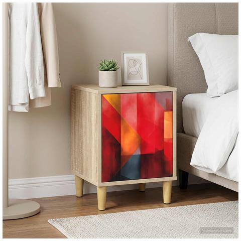Armadio da Notte HEESCH Rovere Sonoma 36 x 33 x 50 cm - Foto 2